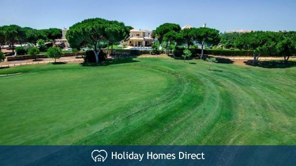 Villa Golfe view of the golf course