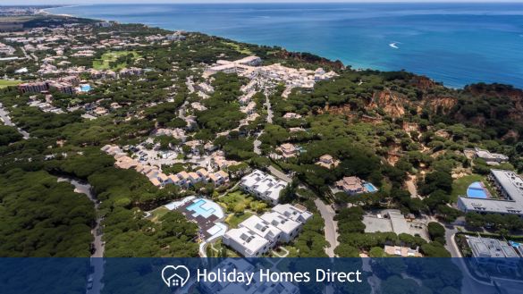 Pine Cliffs Townhouses aerial view in Portugal