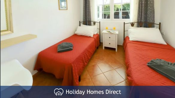 Villa Antares double bed bedroom in Lanzarote