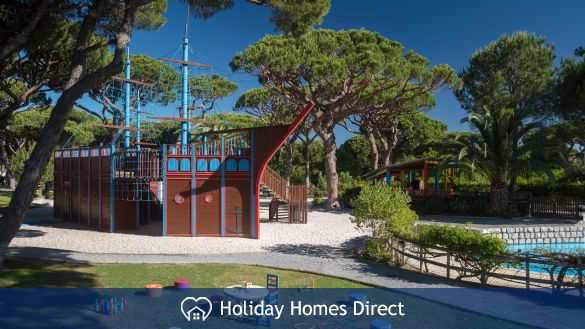 Playground in the pine cliffs resort in Portugal