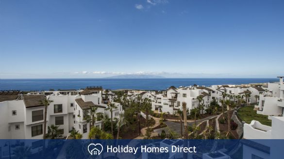 Side view of Abama Terraces in Tenerife