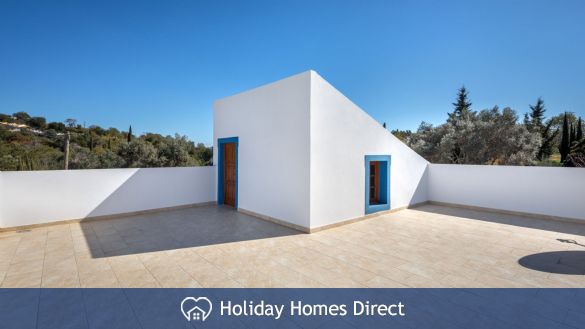 Roof terrace In Casa English on the Algarve 