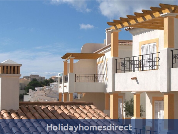 The Salema Beach Village room terraces