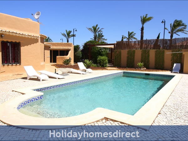 Large Pool and a big garden area